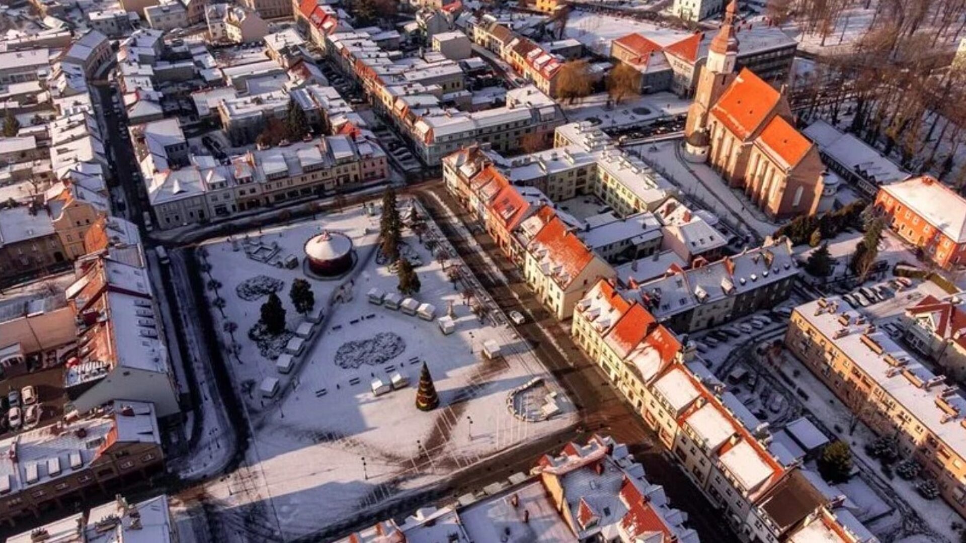 Zima na Rynku w Żorach Zima na Rynku w Żorach