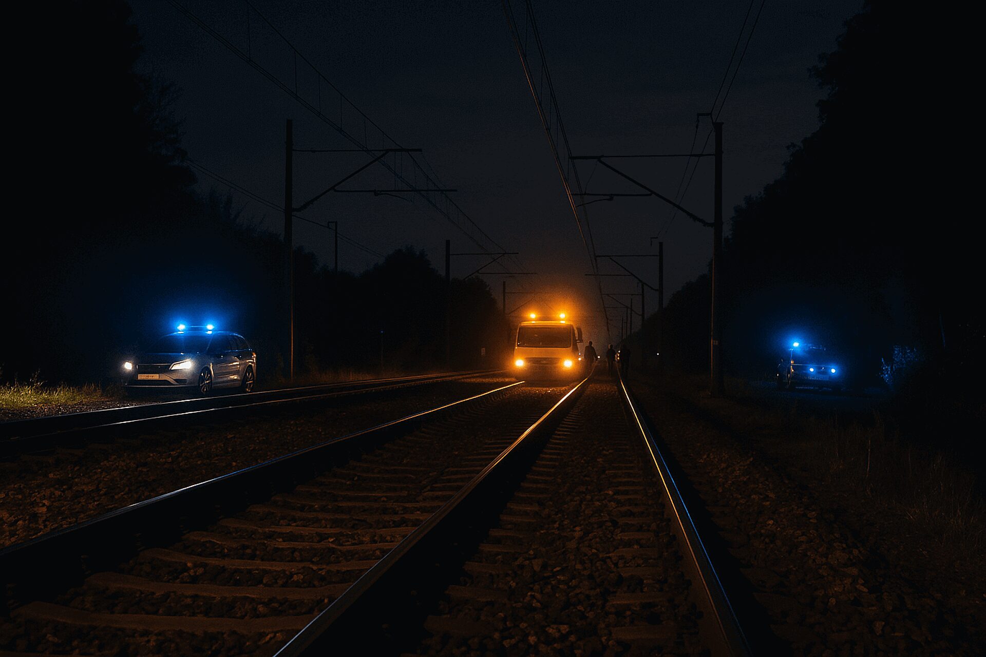 Wypadek na kolei obraz AI Wypadek na kolei obraz AI