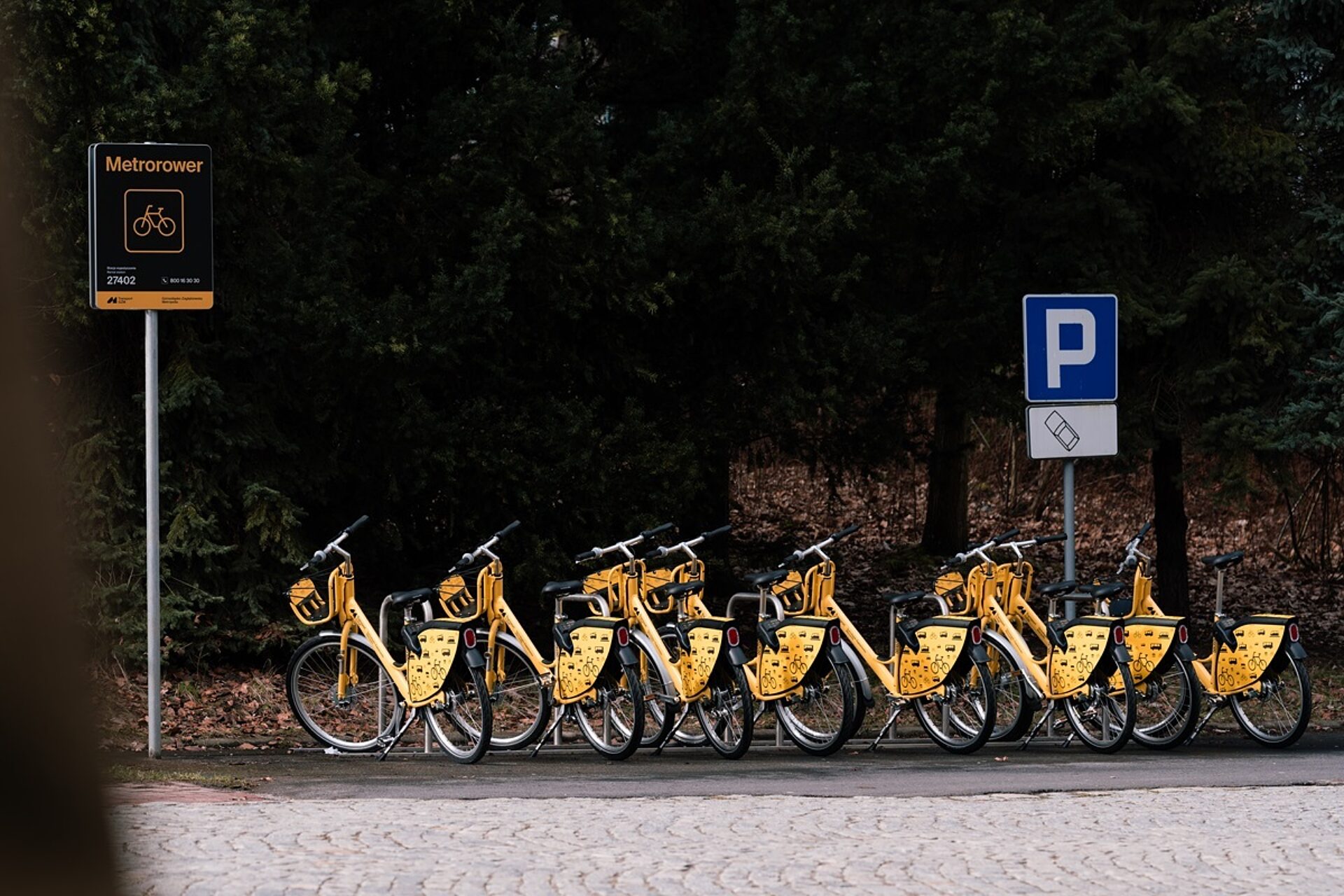 Metrorower parking Metrorower parking