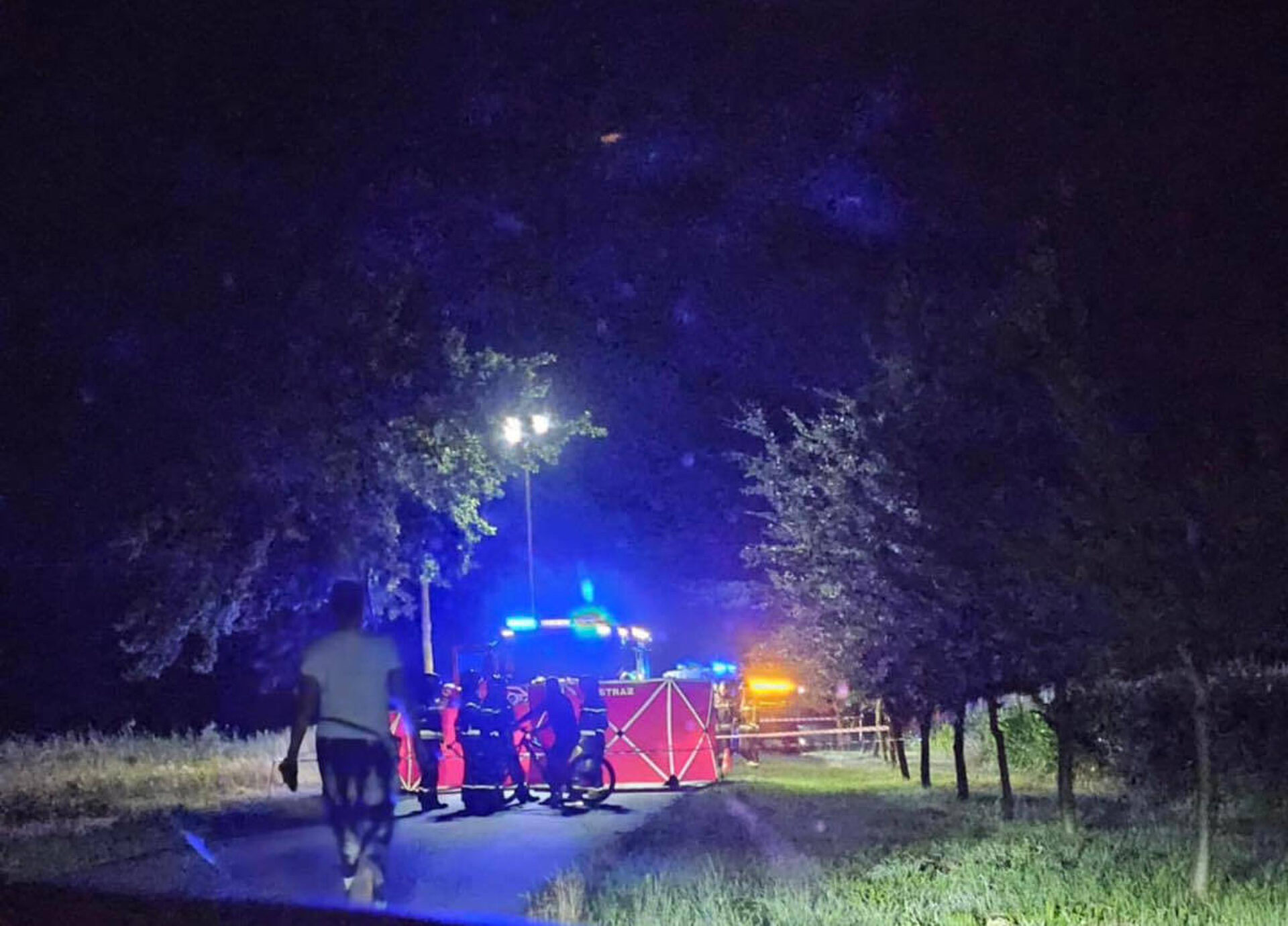 Ofiarę porzucono na drodze Mężczyzna został śmiertelnie ranny i podpalony Ofiarę porzucono na drodze Mężczyzna został śmiertelnie ranny i podpalony