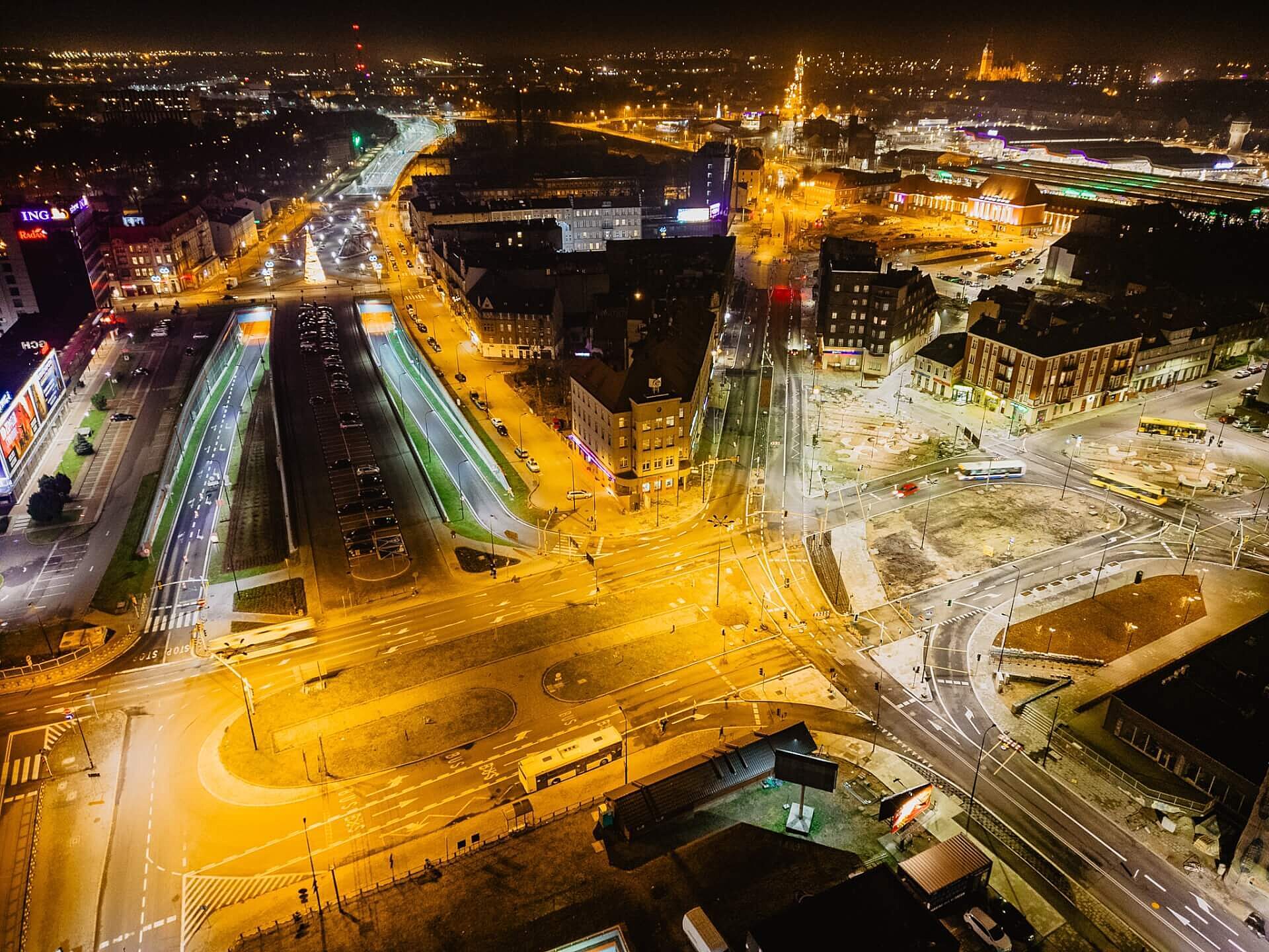 Gliwice noc Gliwice noc