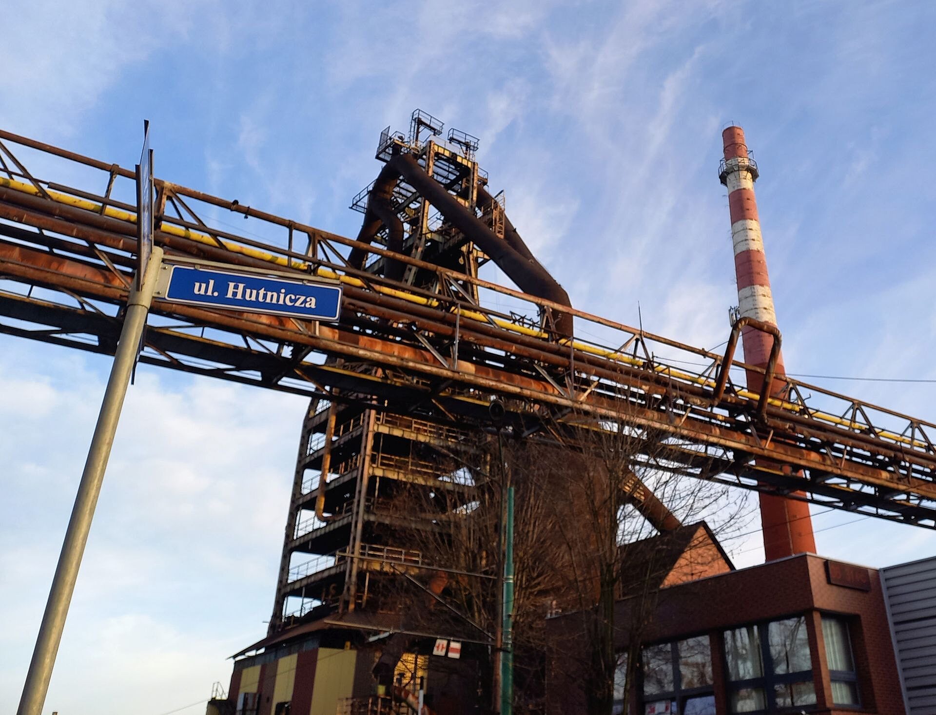 Wielki piec huty Pokoj Ruda Slaska Wielki piec huty Pokoj Ruda Slaska