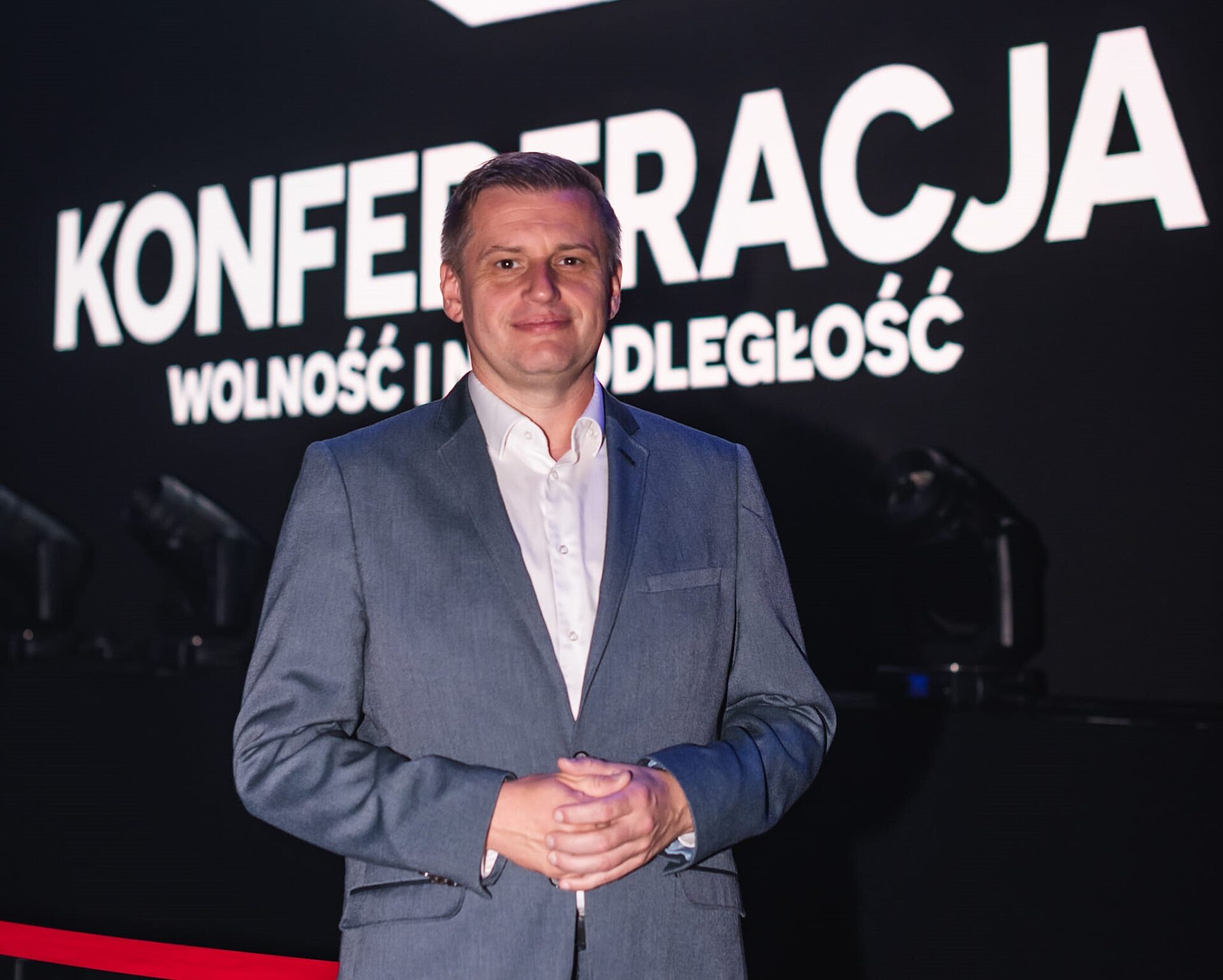 Lider listy Konfederacji do PE Marcin Sypniewski ,,Zielony Ład