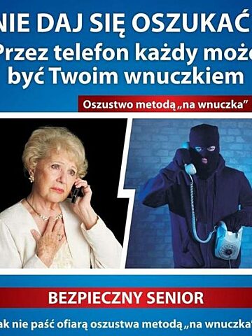 Plakat kampanii przeciw oszustwom Plakat kampanii przeciw oszustwom