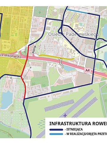 Jest już nowa droga rowerowa na katowickim osiedlu Paderewskiego, w sąsiedztwie Doliny Trzech Stawów  Jest już nowa droga rowerowa na katowickim osiedlu Paderewskiego, w sąsiedztwie Doliny Trzech Stawów