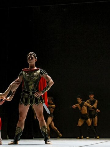 Opera Śląska – balet „Spartakus” – próba. Opera Śląska – balet „Spartakus” – próba.