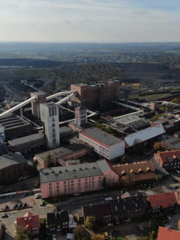 Zabudowania kopalni i koksowni Radlin Zabudowania kopalni i koksowni Radlin