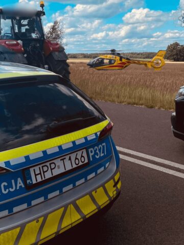 Tragiczny wypadek motocyklisty w Wojsce Tragiczny wypadek motocyklisty w Wojsce