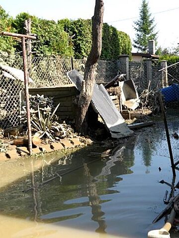 Czechowice Dziedzice skutki powodzi 2024 19 Czechowice Dziedzice skutki powodzi 2024 19