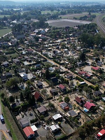 Czechowice Dziedzice skutki powodzi 2024 Czechowice Dziedzice skutki powodzi 2024