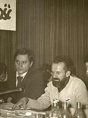 Dąbrowa Górnicza. Porozumienie Katowickie – negocjacje i podpisanie w Hucie Katowice. 11 września 1980. Dąbrowa Górnicza. Porozumienie Katowickie – negocjacje i podpisanie w Hucie Katowice. 11 września 1980.