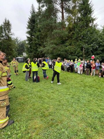 Ewakuacja obozu harcerskiego w Ustroniu Ewakuacja obozu harcerskiego w Ustroniu