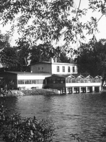 Gospoda Parkowa we wczesnych latach 50. Gospoda Parkowa we wczesnych latach 50.