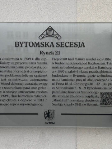 Szlak Architektury Secesyjnej w Bytomiu Szlak Architektury Secesyjnej w Bytomiu