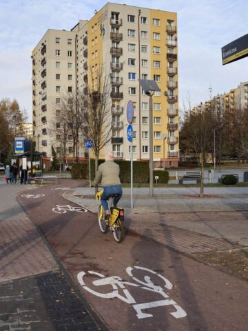 Jest już nowa droga rowerowa na katowickim osiedlu Paderewskiego, w sąsiedztwie Doliny Trzech Stawów  Jest już nowa droga rowerowa na katowickim osiedlu Paderewskiego, w sąsiedztwie Doliny Trzech Stawów