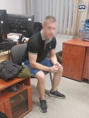 Niebezpieczny przestępca został zatrzymany Niebezpieczny przestępca został zatrzymany