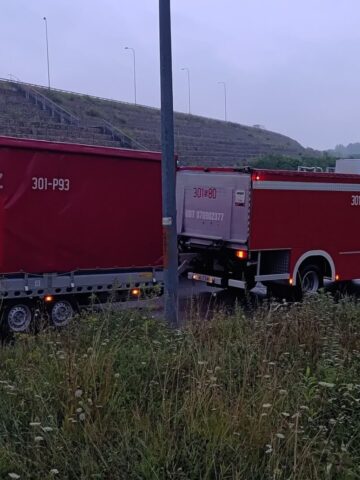 Piekary zalanie przy ulicy Granicznej Piekary zalanie przy ulicy Granicznej