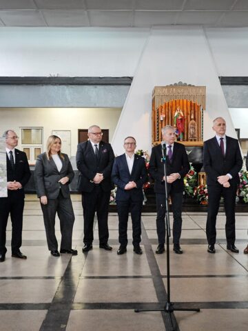 Podpisanie listu intencyjnego w sprawie budowy bazy KŚ Podpisanie listu intencyjnego w sprawie budowy bazy KŚ