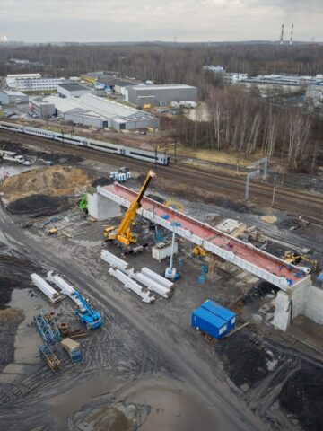 Remont linii kolejowej Zawodzie Katowice 4 Remont linii kolejowej Zawodzie Katowice 4