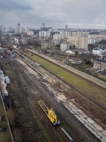 Remont linii kolejowej Zawodzie Katowice 5 Remont linii kolejowej Zawodzie Katowice 5