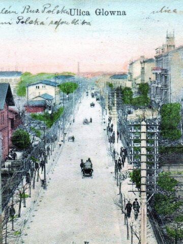 Sosnowiec. Domy kolejowe i ogródki. Lata 1909-1911. Sosnowiec. Domy kolejowe i ogródki. Lata 1909-1911.