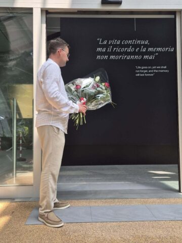 Szymon Michałek we włoskiej Genui Szymon Michałek we włoskiej Genui