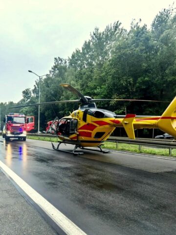 Tragiczny wypadek w Katowicach, Giszowiec, DK86, godz. 15 Tragiczny wypadek w Katowicach, Giszowiec, DK86, godz. 15