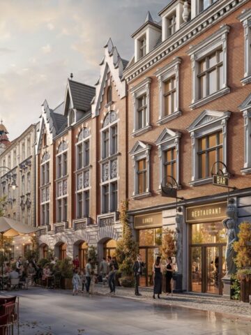 Kwartał Dworcowa Katowice, wizualizacja Kwartał Dworcowa Katowice, wizualizacja