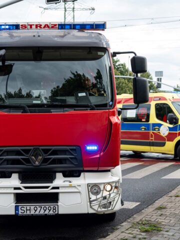 Wypadek Chorzów, Parkowa/Katowicka Wypadek Chorzów, Parkowa/Katowicka