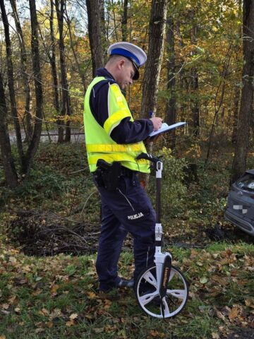 Wypadek rowerzysty w Kobiórze Wypadek rowerzysty w Kobiórze