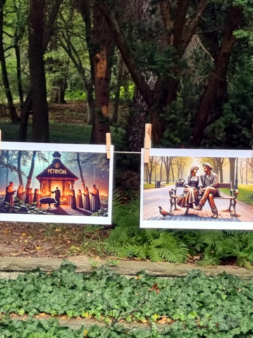 Wystawa Niepark w Świątyni Petrycha w Parku Śląskim Wystawa Niepark w Świątyni Petrycha w Parku Śląskim