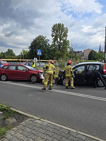 Zderzenie w Chorzowie Zderzenie w Chorzowie