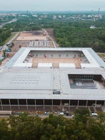 Katowice nowy stadion budowa 13 Katowice nowy stadion budowa 13