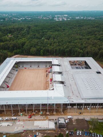 Katowice nowy stadion budowa 16 Katowice nowy stadion budowa 16