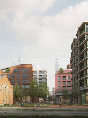 Kompresorownia, Nowy Wełnowiec, wizualizacja Kompresorownia, Nowy Wełnowiec, wizualizacja