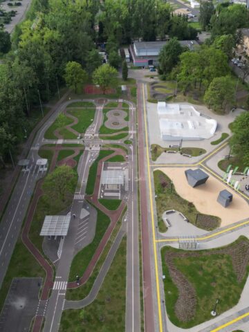 Miasteczko ruchu drogowego park slaski 02 Miasteczko ruchu drogowego park slaski 02