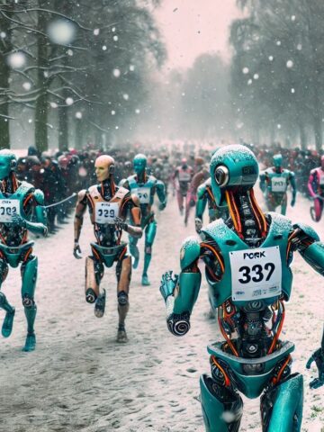Niepark bieg cyborgow Niepark bieg cyborgow