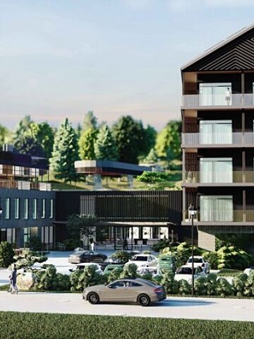 Nowy kompleks hotelowy brenna wizualizacje 3 Nowy kompleks hotelowy brenna wizualizacje 3