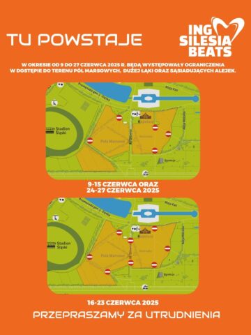 Park slaski ing sielesia beats utrudnienia Park slaski ing sielesia beats utrudnienia