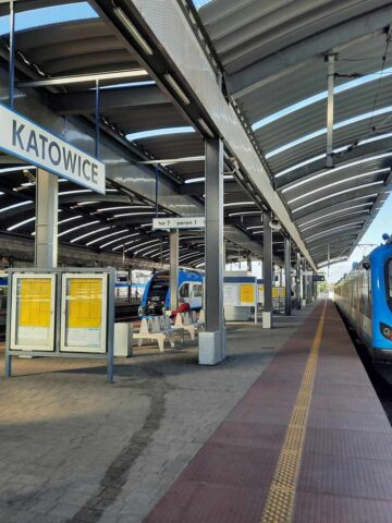 Peron 1 dworzec Katowice Peron 1 dworzec Katowice