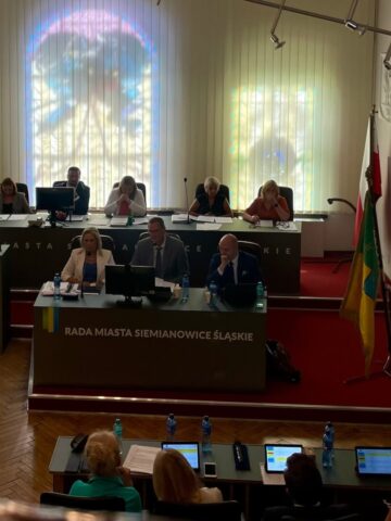 Nadzwyczajna sesja Rady Miasta w Siemianowicach Śląskich Nadzwyczajna sesja Rady Miasta w Siemianowicach Śląskich