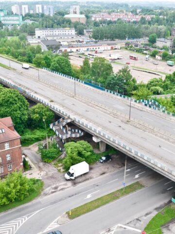 Wiadukt nad ul. Siemianowicką wymaga dodatkowego wzmocnienia Wiadukt nad ul. Siemianowicką wymaga dodatkowego wzmocnienia