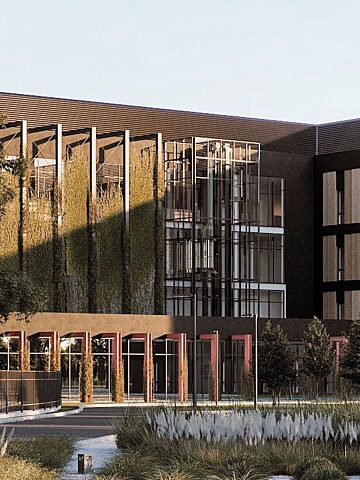 Wizualizacja szpital Gliwice Wizualizacja szpital Gliwice