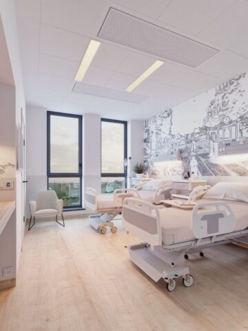 Wizualizacja szpital Gliwice Wizualizacja szpital Gliwice