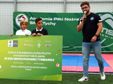 Nagroda specjalna dla tyskiej SMS w piłkarskim turnieju PZPN SMS Tychy nagrodzony w Pucharze Tymbark 2024