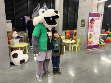 GKS Tychy przyśpiesza Dzień Dziecka o tydzień GKS tychy - maskotka