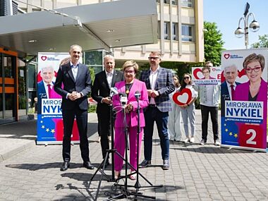 Konferencja polityków KO w Tychach IMG 5520