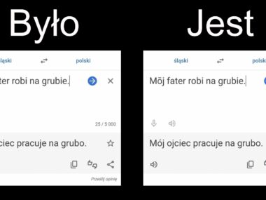 Czy w śląskim Tłumaczu Google da się poprawić błędy? Slaski tlumacz google