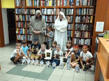 W zabrzańskiej bibliotece uczą, jak zostać rycerzem Jedi Akademia Jedi w bibliotece w Zabrzu