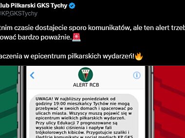 GKS z kontrowersyjnym real-time marketingiem. Po co? Czemu? Dzban prof